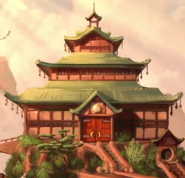 Ninja dojo temple