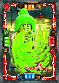 Lego ninjago tox discount minifigure