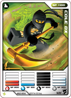 Ninjago sales cole dx