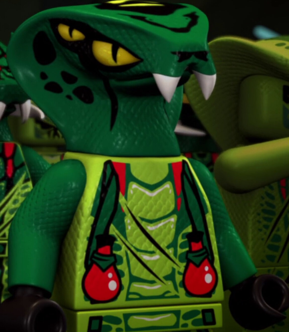 Lego ninjago sales green snake