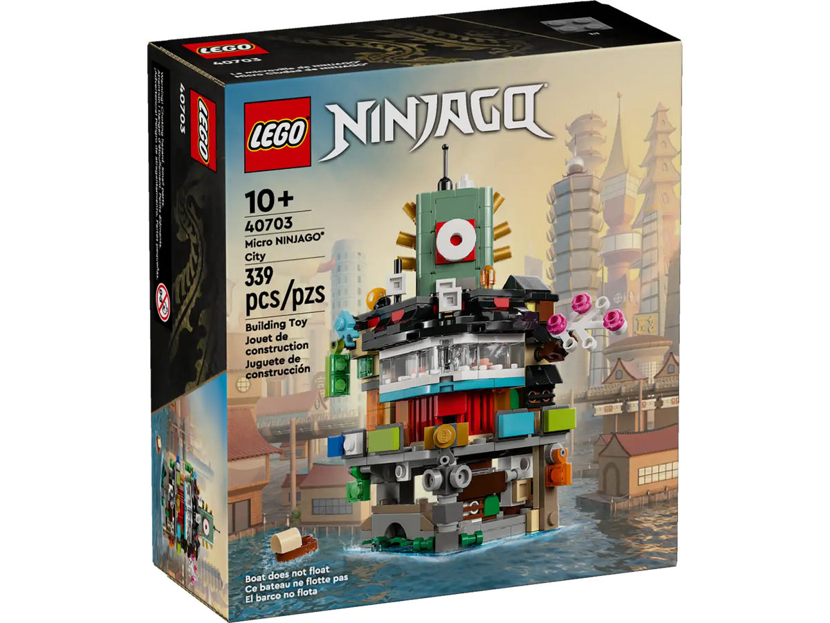 Lego ninjago city brickset top