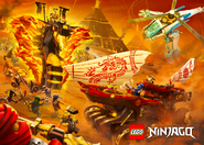 Ninjago Secrets of The Forbidden Spinjitzu Pyro Vipers Poster