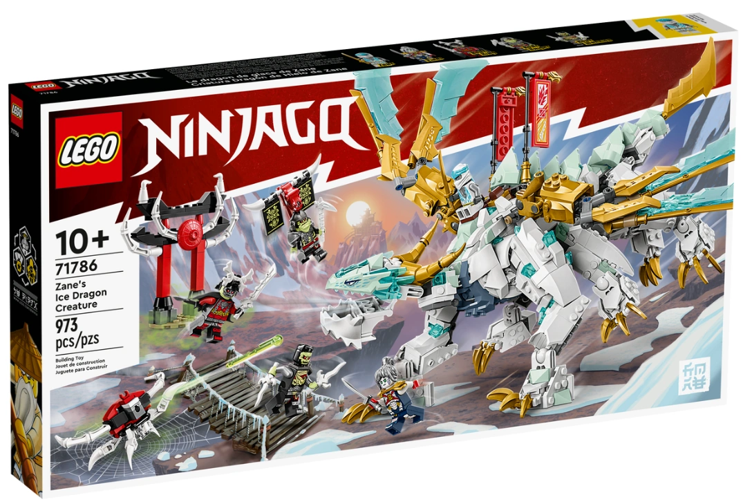 71786 Ледяной дракон Зейна | Ninjago вики | Fandom