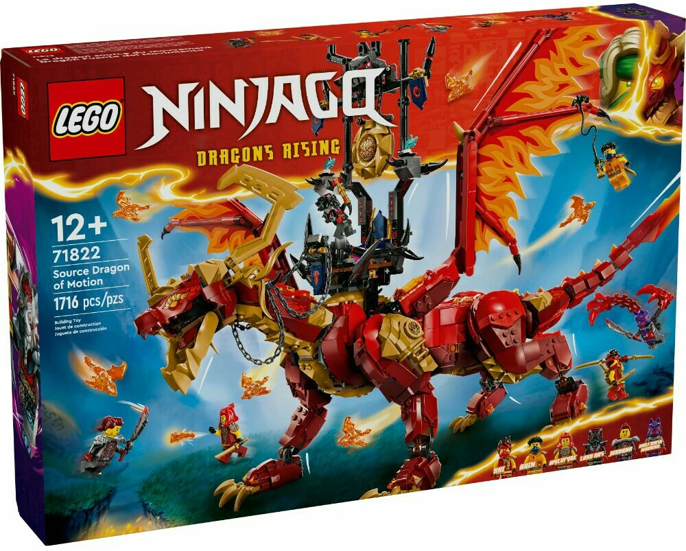 71822 Dragón Fuente del Movimiento | Wiki Ninjago | Fandom, image size:1000x803