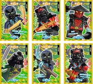 Possible cards to be included with Multi-Packs (Card LE6 - Tournament Evil Jay Limited Edition, Card LE7 - Tournament Ras Limited Edition, Card LE10 - Drix Limited Edition, Card LE11 - Zarkt Limited Edition, Card LE12 - Evil Jay Limited Edition, or Card LE13 - Leader Ras Limited Edition)