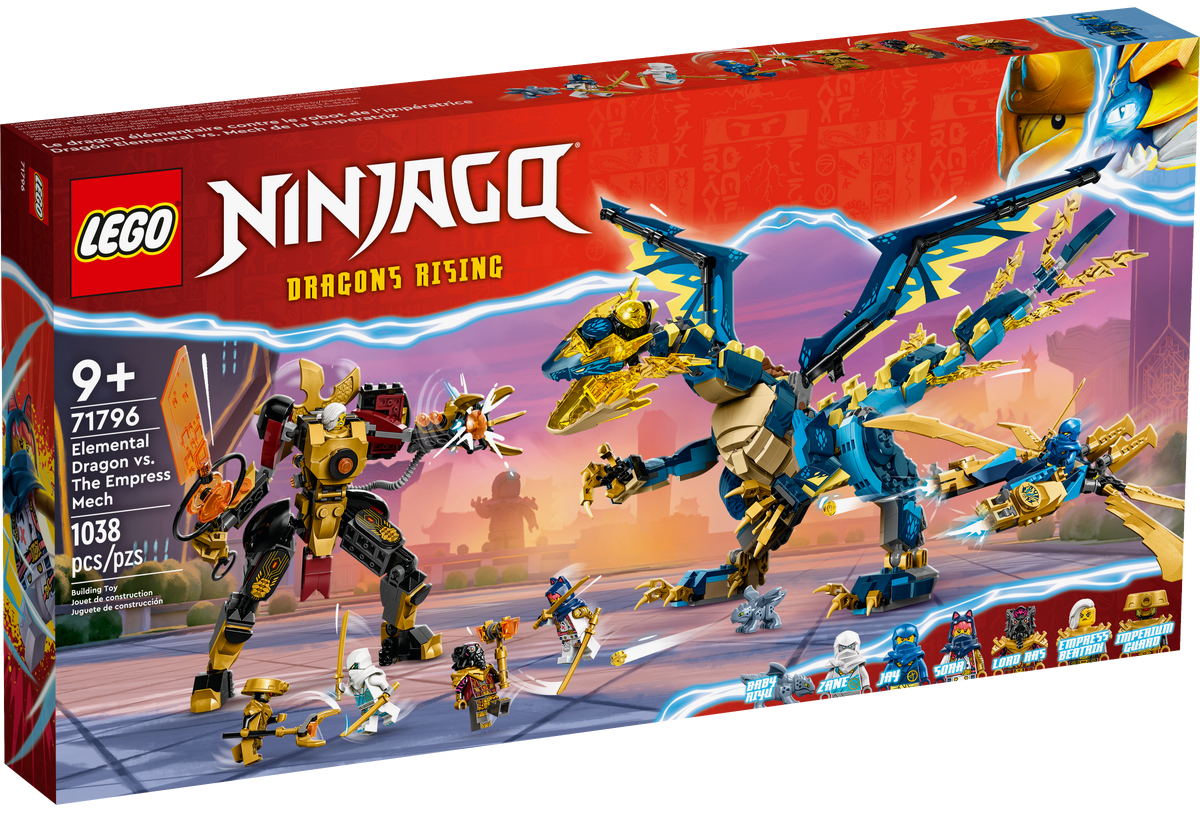 71796 Elemental Dragon vs. The Empress Mech | Ninjago Wiki | Fandom