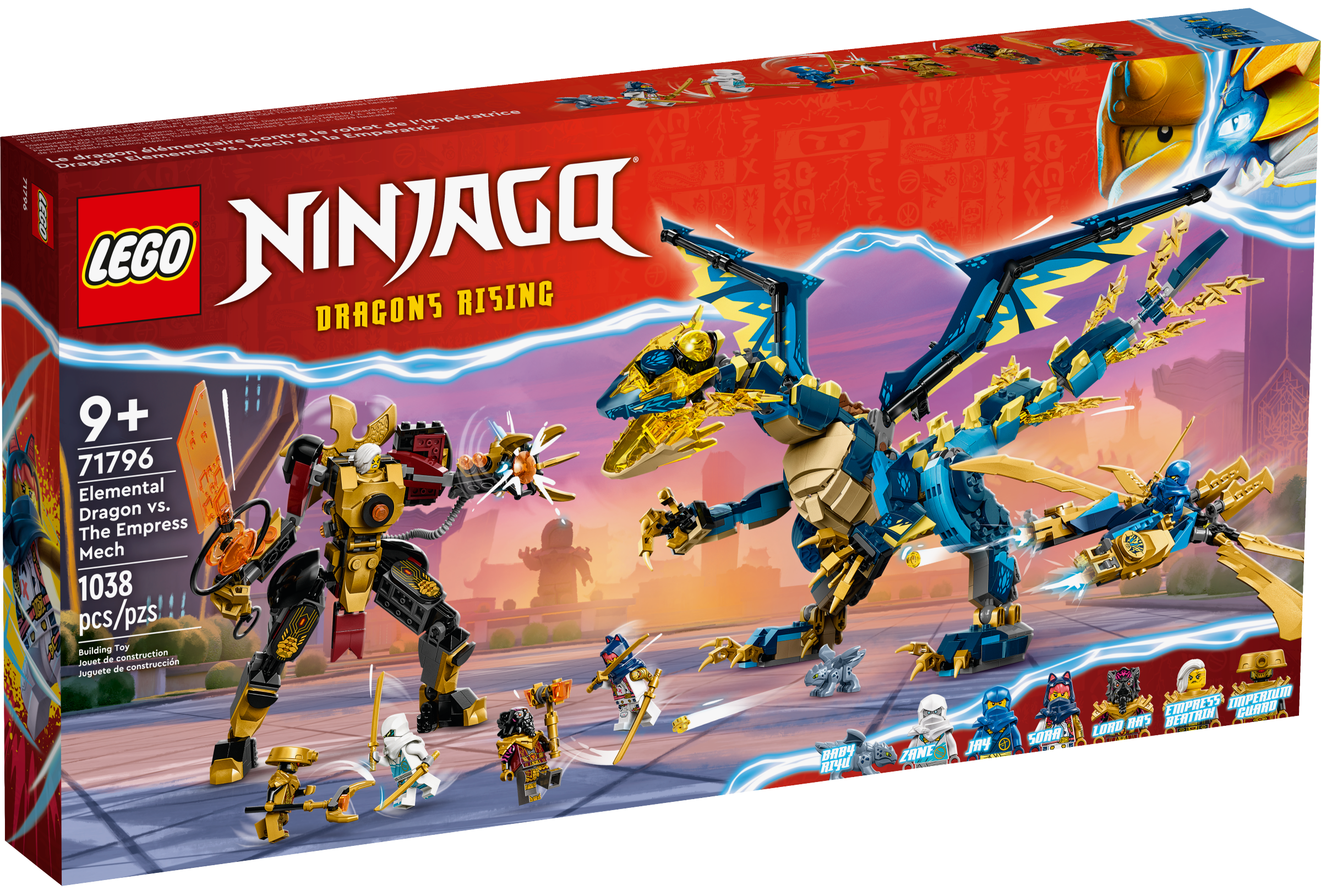 71796 Стихийный дракон против робота Императрицы | Ninjago вики | Fandom