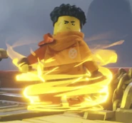 Arin's yellow Spinjitzu (rudimentary version)