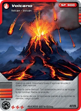 Card 41 - Volcano | Ninjago Wiki | Fandom
