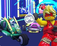 Avatar Kai in an image for a German online game
