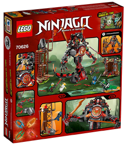 Lego ninjago 70626 instructions sales