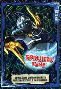Card 176 - Spinjitzu Zane