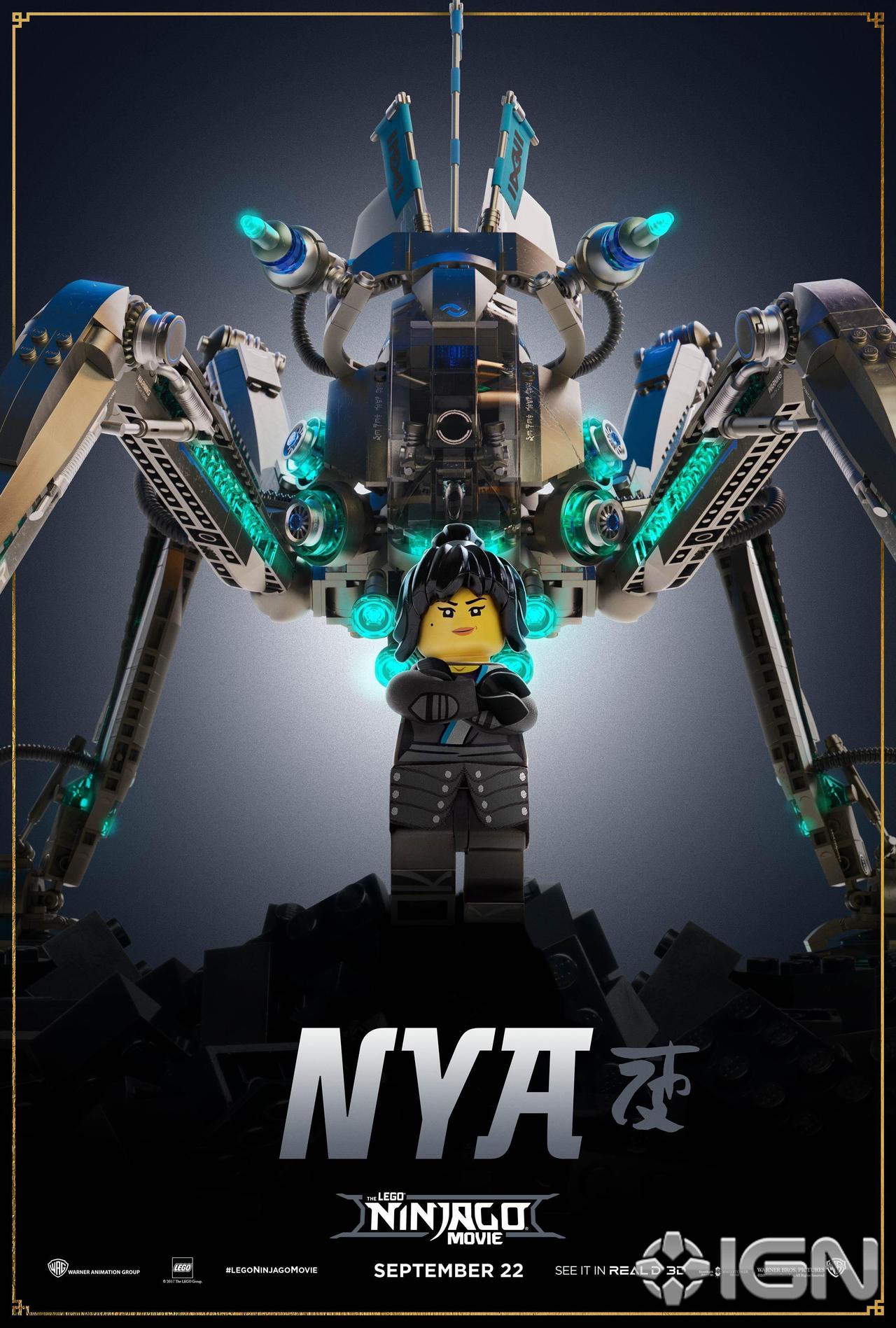 lego ninjago nya robot