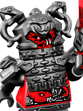 Lego ninjago outlet vermillion minifigures