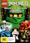 "Season 1 & Season 2: The Complete Collection" DVD containing the pilot episodes, Season 1: Rise of the Snakes, and Season 2: Legacy of the Green Ninja.