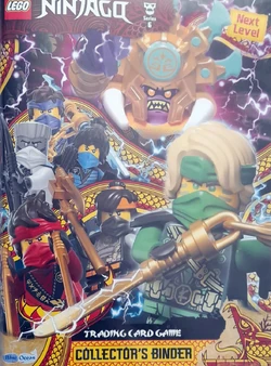 lego ninjago card collector binder Blue Ocean Lego Ninjago - Series 4 Trading Cards - 1 Empty Binder main image 1