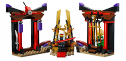 Throne room top showdown ninjago