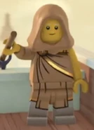 An elderly Writer of Destiny