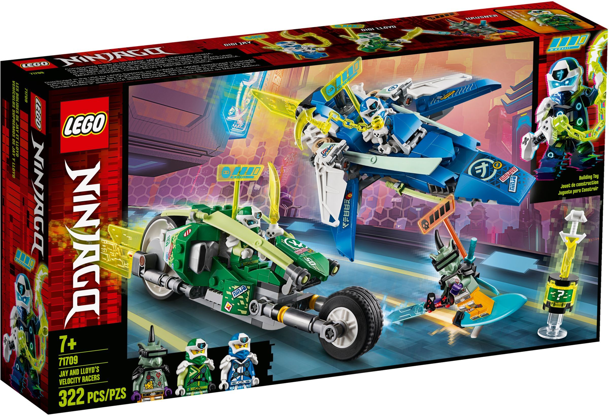 71709 Jay and Lloyd's Velocity Racers | Ninjago Wiki | Fandom