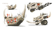 Another Dragon Hunters' vehicle