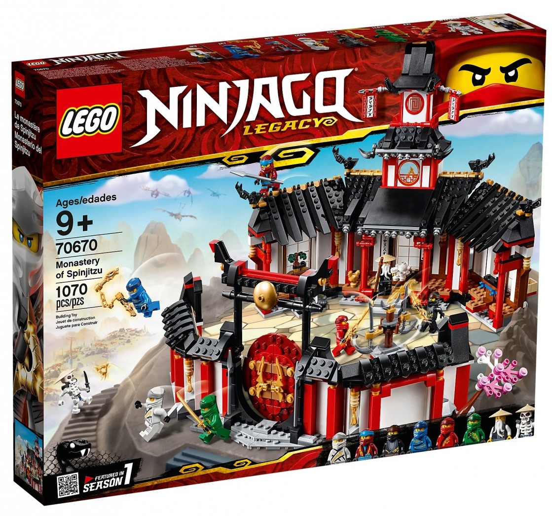 70670 Monastery of Spinjitzu Ninjago Wiki Fandom