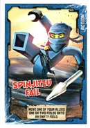 Card 138 - Spinjitzu Fail