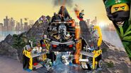 70631 Garmadon's Volcano Lair Poster