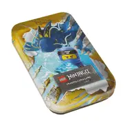 Jay Tin including five Boosters plus a Ninjago minifigure foil pack, Card LE12 - Cole vs Skullbreaker and a bonus Limited Edition card[5]