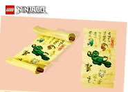 The scroll of the prophecy of the Green Ninja