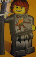 Max z Lego Club w stroju Ninjago
