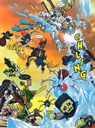 RotBK page 5 FR.jpg (433 KB) An Ice Dragon battling the Greenbone Warriors in "Rise of the Bone King".