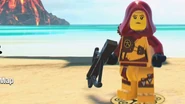 Her new outfit in The LEGO Ninjago Movie Videogame