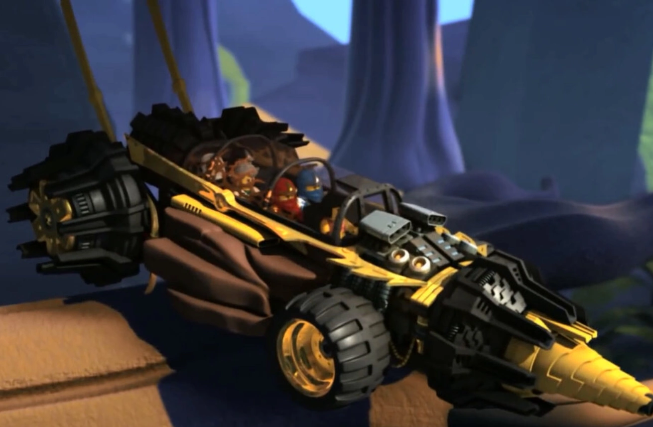 lego 70502 ninjago cole's earth driller