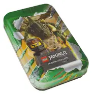 Green Tin (Cole)[4] including seven Boosters plus Card LE10 - Strong Lloyd vs Angry Garmadon[5]