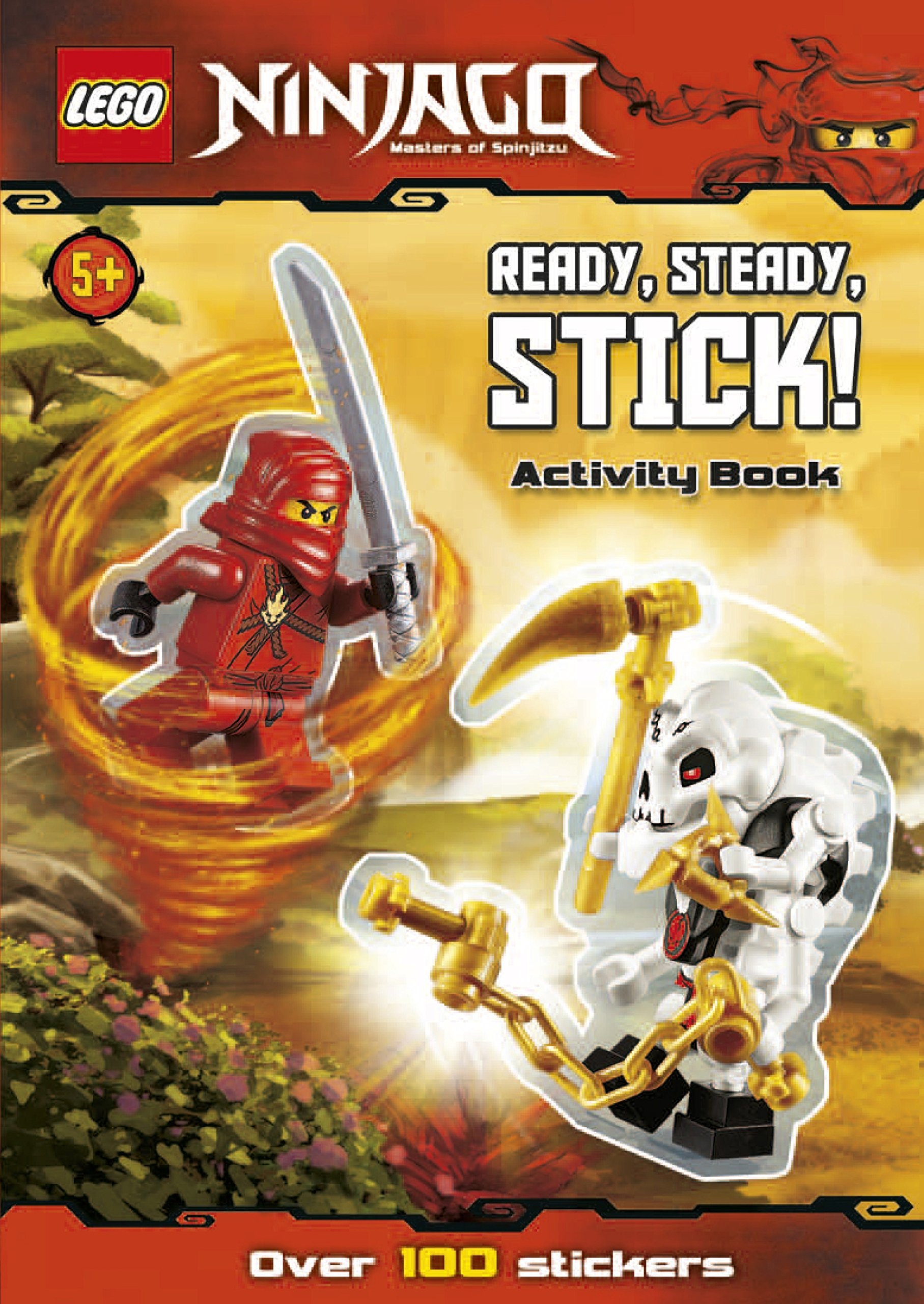 Lego Ninjago Ready Steady Stick Sticker Activity Ninjago Wiki Fandom