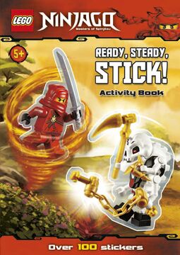 Ninjago outlet sticker book