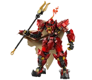 The spear being held by Rusty