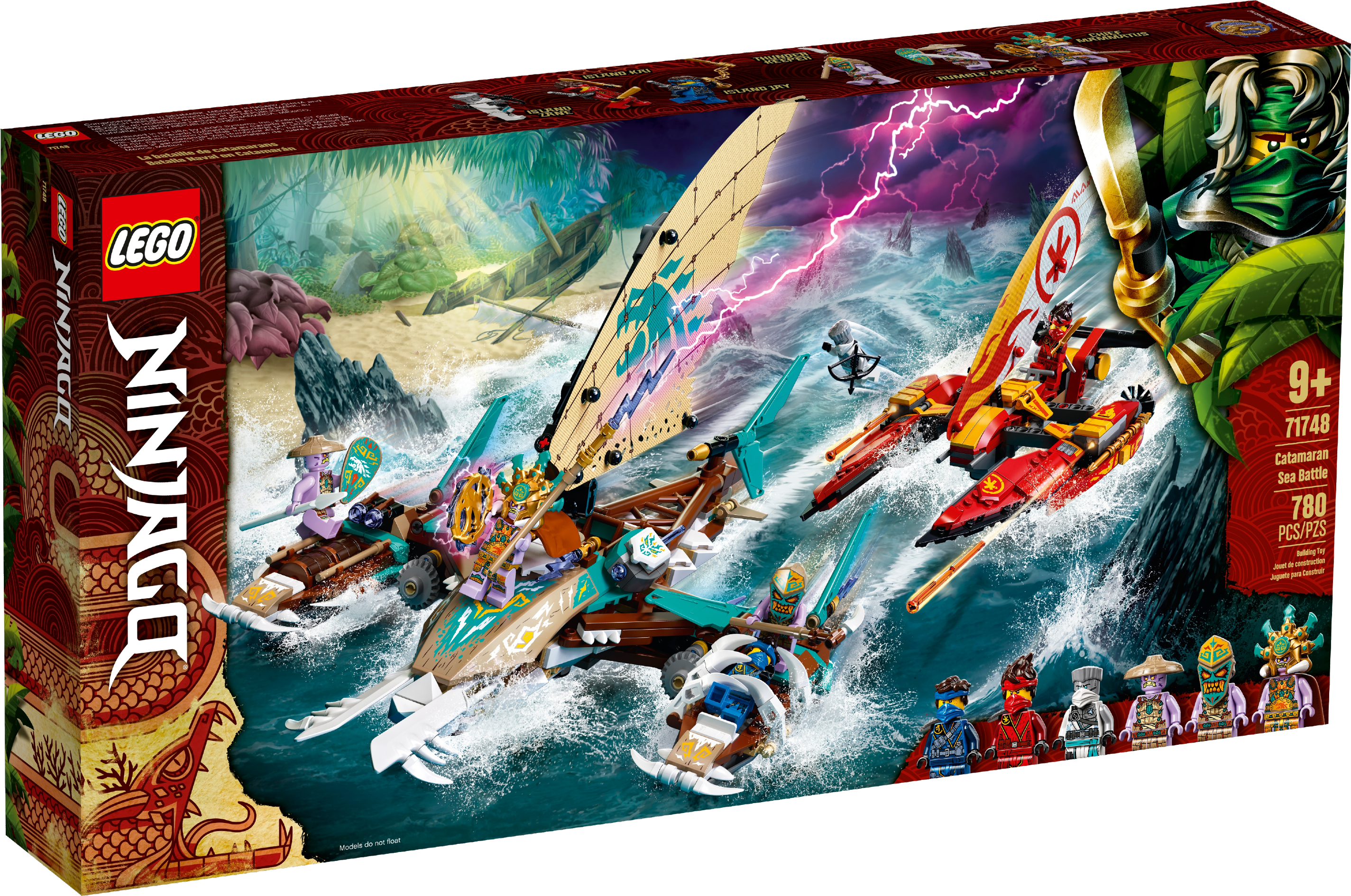 71748 Catamaran Sea Battle | Ninjago Wiki | Fandom