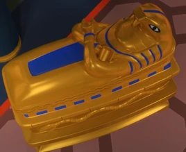 Golden sarcophagus