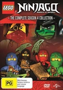 "The Complete Season 4 Collection" DVD containing Season 4: Tournament of Elements and Season 5: Possession