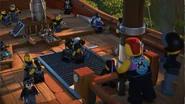 The Sons of Garmadon hijacking the ship