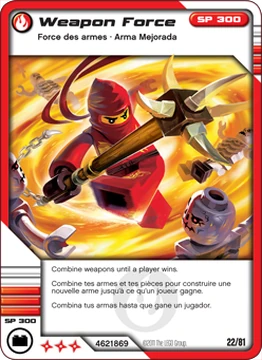 Card 22 - Weapon Force | Ninjago Wiki | Fandom
