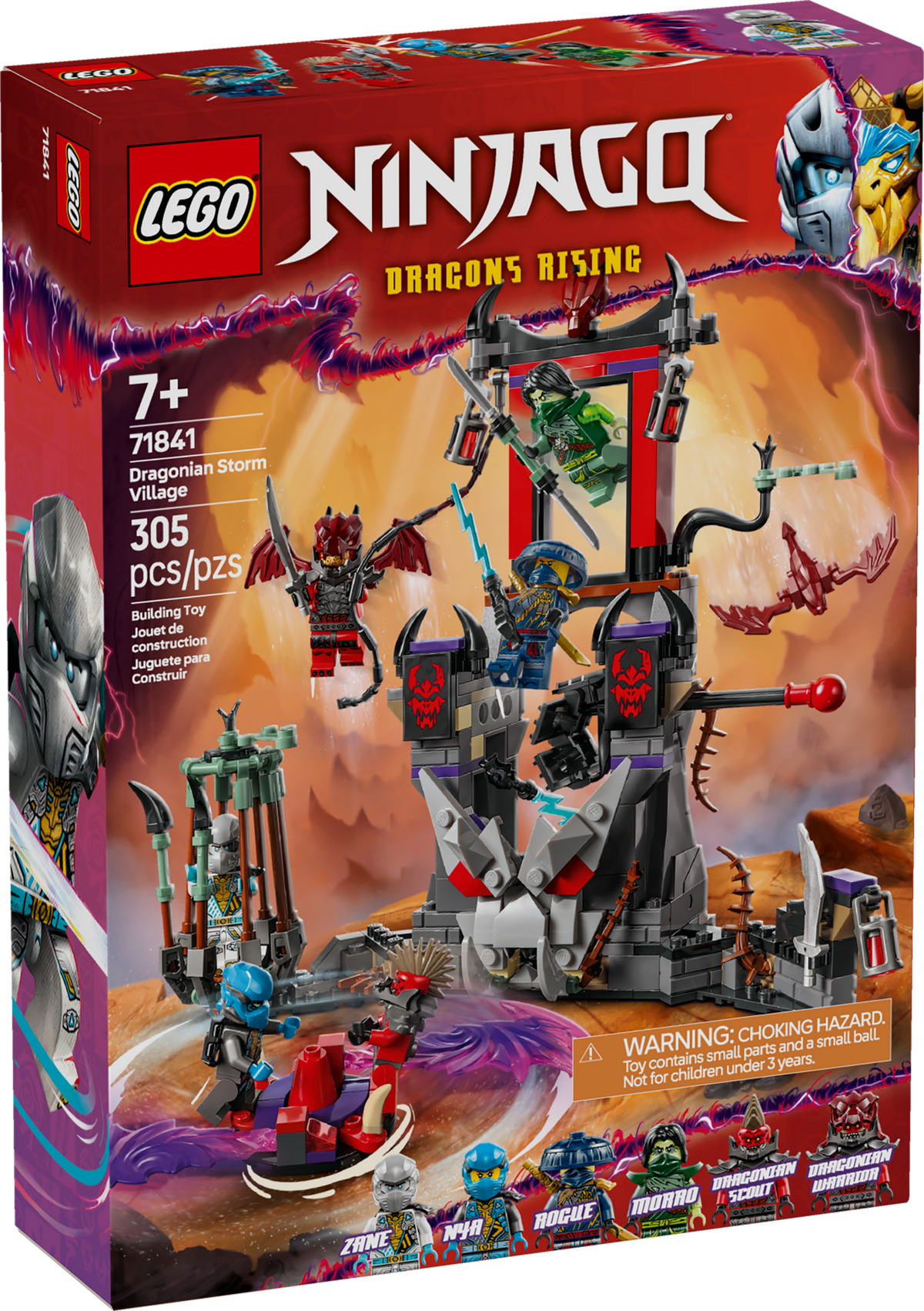 T9G LOVELESS Ⅲanniversary SpecialEdition Dragonian Storm Village 71841 | NINJAGO® | Buy online at the