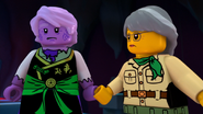 Garmadon as an Anacondrai with Misako