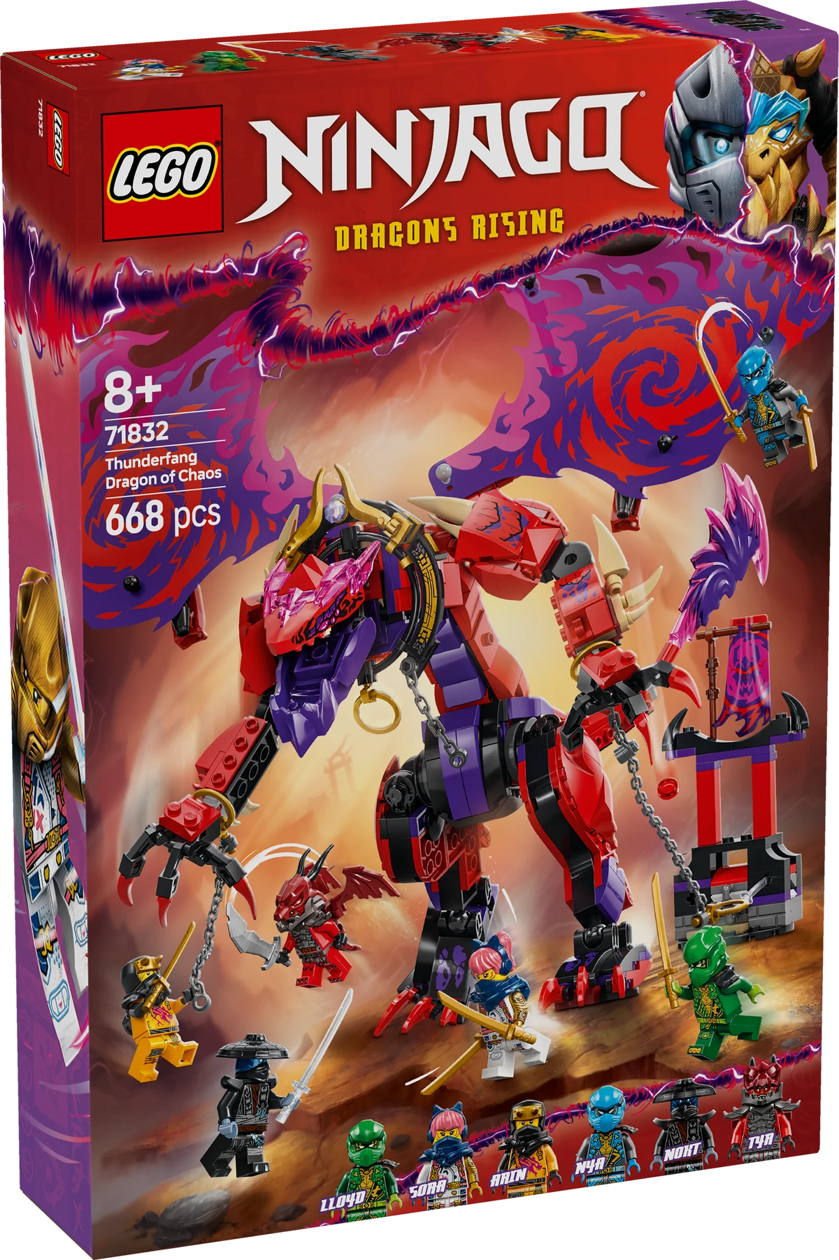 71832 Thunderfang Dragon of Chaos | Ninjago Wiki | Fandom