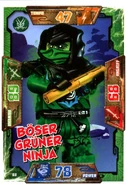 Card 68 - Evil Green Ninja