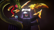 The Sword of Fire in Lord Garmadon's possession in the Season 10 opening