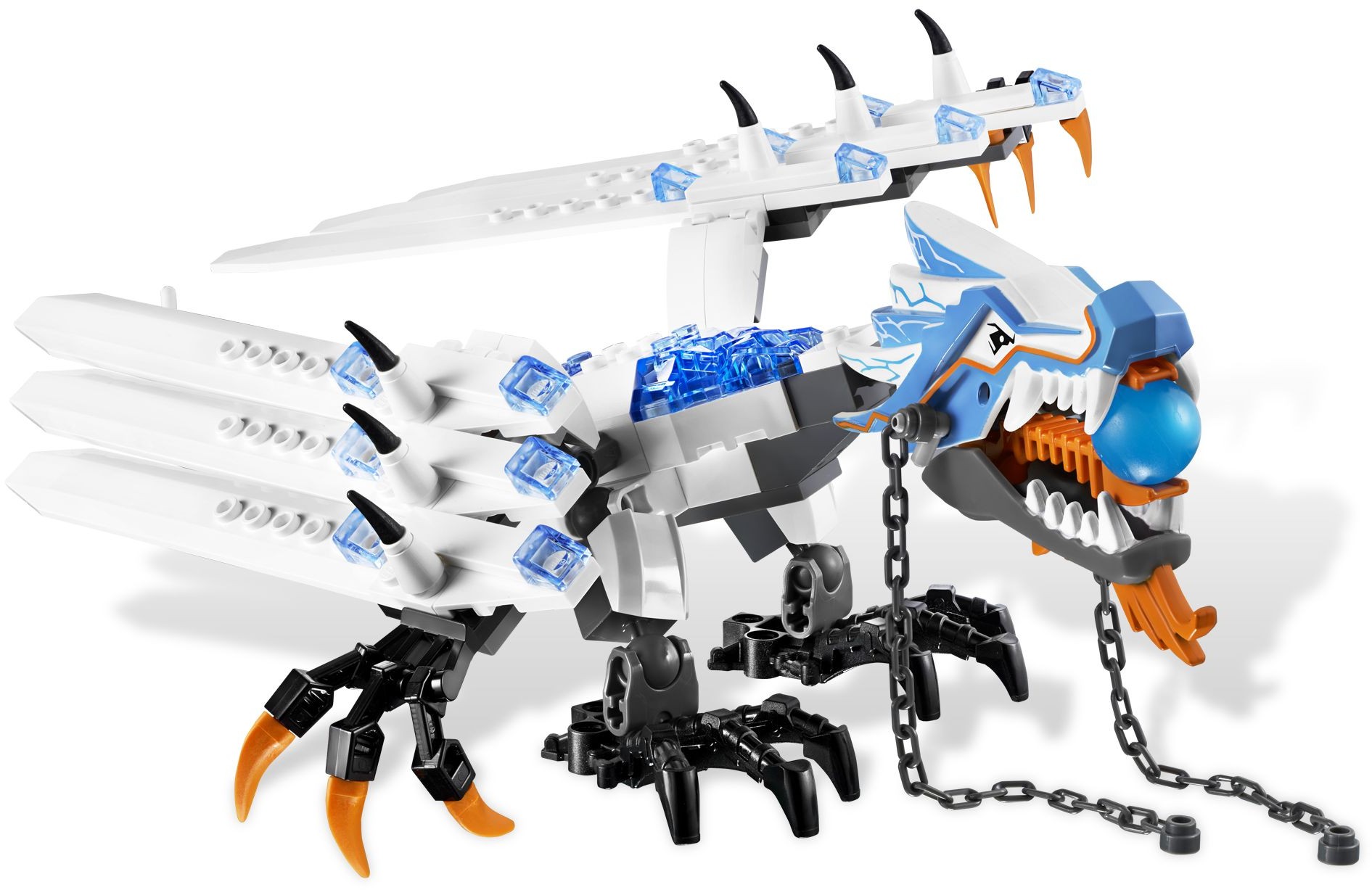 LEGO® Ninjago Bauanleitung 2260 Ice Dragon Attack ungelocht instruction B4612 