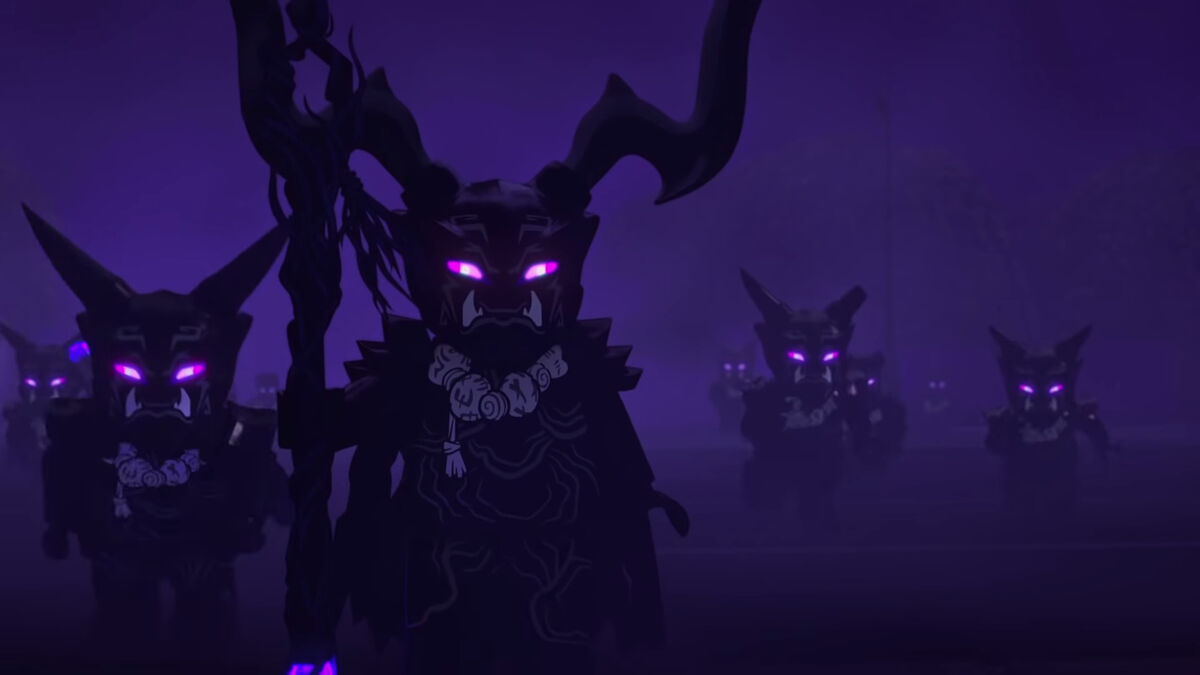 Ninjago masters of spinjitzu march of the 2025 oni