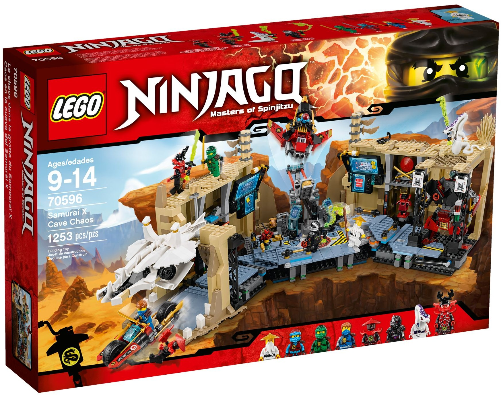 Lego ® Accessoire Minifig Ninjago La Voiture de Kai Car Red & Black du set 10722 